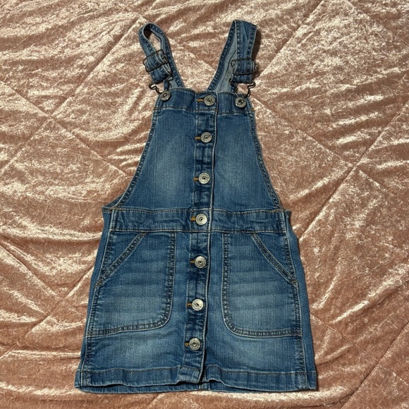 OshKosh B'gosh Blue Denim Kids Overalls - Picture 1 of 5